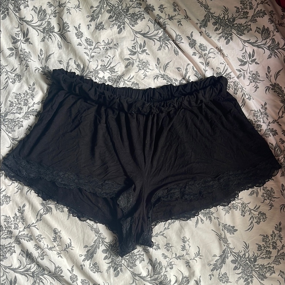 Torrid Black Sleep Shorts
